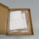 Amazon Basics Cabinet Door Bumper, Clear Self Adhesive Bumpers Pads for Surface Protection and Noise Reduction, 300-Piece, 6.9 x 4.5 x 0.6 inch