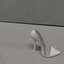 Zingz & Thingz Shoe Phone Holder 5.75x2.5x5.37 Dazzling White