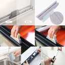 Magic Window Track Cleaner, Window Groove Cleaning Brush Tools Set