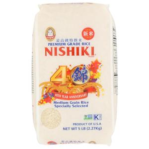 Nishiki Medium Grain Rice, 80 Ounce (EXP 05/03/27)