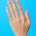 ohora Semi Cured Gel Nail Strips (N Cream Glow) - Pink, Solid, Works with Any UV/LED Lamps, Salon-Quality, Long Lasting, Easy to Apply & Remove - Includes 2 Prep Pads, Nail File & Wooden Stick