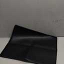 Silicone Heat Resistant Mat For Air Fryer-18''x15''x0.5''Perfect for Ninja,Cosori,Chefman and Most Air Fryers Bottom Silicone air fryer accessories-Protects Countertops From Damage and Scratches (1Pack Black)