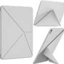 moft Case for iPad (A16) 11th/10th Generation (2025/2022, 11/10.9 Inch), Detachable Magnetic Attachment, Multiple Folding Stand, Slim Rebound Protection Cover, Auto Sleep/Wake, Gray