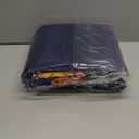 Malamaa ABC Alphabet Rug for Kids  6 ft Round Blue Play Mat for Toddlers & Babies, Soft Nursery Decor for Learning Letters, Classroom & Playroom Area Mat (72" (Circle Blue))