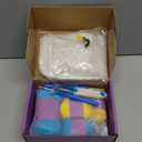 Auoinge Crochet Kit for Beginners, Cute Penguin Crochet Stater Kit with Step-by-Step Video Tutorials for Adults Kids Crochet Animals Knitting Kit with Enough Yarn