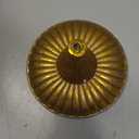 Kurt Adler 7Inch Resin Gold Finial Holder