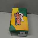 Flexi Hose with 8 Function Nozzle, 25FT - Lightweight Expandable Garden Hose, No-Kink Flexibility, 3/4 Inch Solid Brass Fittings and Double Latex Core - Black and Green