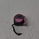 Lichamp Pink Tape Measure 25 Feet, Measuring Tape 1 Pack 25ft x 1in with 1/8 Fractions