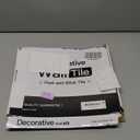 Art3d 10-Sheet Peel and Stick Backsplash PVC Wall Tile, Stickon Tile for Kitchen Backplash, Bathroom Vanities, Fireplace Decor, Laundry Table, Stair Decals in Rust Slate, Plastic-Sheets (11.3"x13.5")