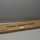 in-Channel Window Visors Rain Guards Shield for 1999-2011 Ford Ranger SuperCab, Window Vent Wind Deflectors Visors Shades for 1999-2008 Mazda B3000, 1999-2010 Mazda B4000 Extended Cab