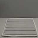 Large Stone Dish Drying Mats for Kitchen Counter, 24"(L)16"(W) Collapsible Quick Dry Dish Drying Mat, Eco-Friendly Absorbent Diatomaceous Earth Mat for Dishes Bottles Cups, Match Any Countertop