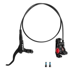 Z00M MTB Hydraulic Disc Brakes Set Mountain Bike Left Front 800mm Right Rear 1450mm Hydraulic Brake Aluminum Alloy Bicycle Disc Brake for E-Bike Fat Bike Road Bike 2 Piston