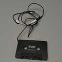 Elook Car Cassette Aux Adapter Kit, with A Smartphone to 3.5 mm Headphone Jack Adapter for Phone, MP3 ect. Black