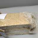 YEMNMFH 16 Inch Gold Floating Shelves Set of 2, Narrow Iron Bathroom Shelves with Guardrail, U-Shaped Wall Mounted Shelf for Home Decor & Organizer, Display Shelf for Bathroom, Kitchen, Bedroom&Any Room