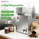 5-500g (0.011-1.1lbs) Powder Filling Machine, Automatic Intelligent Particle Weighing & Dispensing Filler for Tea, Coffee, Flour, Spices, Granules, 10-12 Packs/Min, 110V