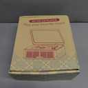 CD Player with Speakers Bluetooth Nostalgic Retro Portable CD Players for Home Wood Music Player FM Radio for HomeWired and Remote Control-Walnut Brown