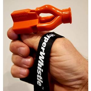 HyperWhistle The Original Worlds Loudest Whistle up to 142db Loud, Very Long Range, for Referee, Coaches, Instructors, Sports, Teachers, Life Guard, Self Defense, Survival, Emergency uses