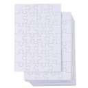 48 Sheets Blank Puzzles to Draw On Bulk – 6x8 inch Make Your Own Jigsaw Puzzle for Kids Crafts Projects (28 Pieces Each)
