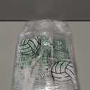 Liobelon 24 Pieces Clear Volleyball Gift Bags with Handle PVC Volleyball Goodie Gift Bags 8x8x3.1inch Sport Themed Treat Bag for Birthday Party Favor Team Snack Supplies Team Present Wrap