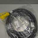 50 Amp Generator Extension Cord, 20FT STW 6/3 + 8/1 Power Cord N14-50P & SS2-50R & CS6364 Twist Lock Connectors