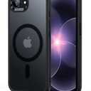 ESR for iPhone 17e/iPhone 16e Case, Compatible with MagSafe, Shockproof Military-Grade Protection, Magnetic Phone Case for iPhone 17e/16e case,Frosted Black