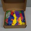 Realspring 345 Pcs Back to School Party Decoration Inflatable Art Paint Crayons Rainbow Balloons Photo Backdrop Kindergarten Preschool DIY Kit for School Classroom Birthday Supplie
