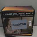 Mixing Bowls with Airtight Lids Set, 26PCS Stainless Steel Khaki Bowls with Grater Attachments, Non-Slip Bottoms & Kitchen Gadgets Set, Size 7, 4, 2.5, 2.0,1.5, 1QT, Great for Mixing & Serving