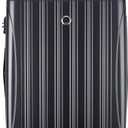 DELSEY PARIS Helium Aero Hardside Expandable Luggage with Spinner Wheels, Titanium, Checked-Large 28 Inch