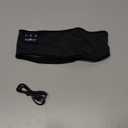 MUSICOZY Sleep Headphones Bluetooth 5.4 Headband, Wireless Earphones Music Sleep Earbuds Sleeping Eye Mask with HD Stereo Speakers for Workout Running Travel Yoga, Ideal Gifts for Men Women(Black)