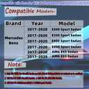 Front Bumper Lip Splitter Spoiler Fit for Mercedes E-Class E300/ E350/ E400/ E450/ E43/ E53/ W213 2017-2020 (Sport Sedan Models Only), Gloss Black 3pcs Air Chin Body Kit Exterior Accessories
