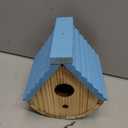 Bird House, Auslar Wooden Bird Houses for Outside, Birdhouse for Outdoors, Hanging Bluebird House for Cardinals Finch Wren Swallow for Garden Viewing