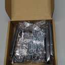 HOME EDIT 10 Pack 3-3/4 Inch Matte Black Cabinet Handles Solid Zinc Alloy Pulls for Kitchen Cupboard & Drawer Hardware