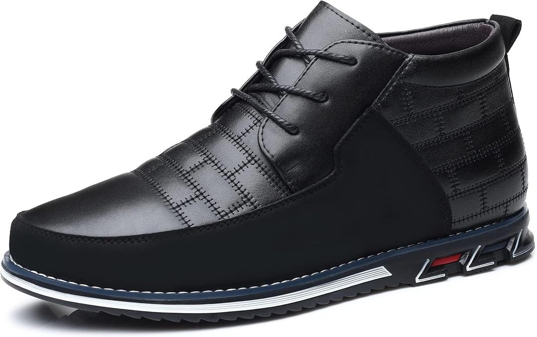 COSIDRAM Mens Casual Shoes Fashion Sneakers Dress Shoes for Men Walking Shoes Business Office Comfort Loafers, (13)