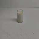 Prayer Candles, 1 Pack - 6" Tall Pillar Candles for Religious, Memorial, Party Decor, Vigil and Emergency Use - Vegetable Oil Wax in Plastic Jar Container