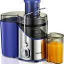 Juicer Machines, Juilist 3" Wide Mouth Juicer Extractor, for Vegetable and Fruit with 3-Speed Setting, 400W Motor, Easy to Clean, Blue