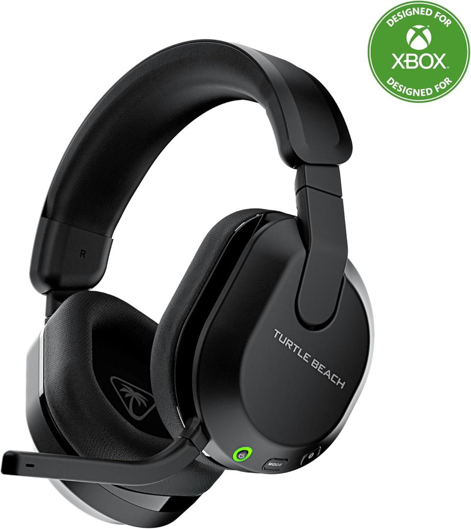 Turtle Beach Stealth 600 Wireless Multiplatform Amplified Gaming Headset for Xbox Series X|S, Xbox One, PC, PS5, PS4, & Mobile  Bluetooth, 80-Hr Battery, Noise-Cancelling Mic  Black