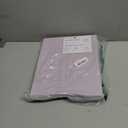 Casa Platino 100% Cotton Twin XL Size Sheets Crisp Percale Sheets Twin XL with 2 Pillowcases, with 15" Deep Pocket Sheet for Secure Fit, Ultra Soft & Cozy, Excellent Quality & Fit Grey Lavender