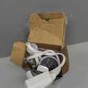 Hair Dryer, 1600W Small Foldable Hair Blow Dryer, Fast Drying Travel Hair Dryer, White