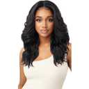 Outre Synthetic Melted Hairline HD Lace Front Wig - DIONE
 ( Off Black )