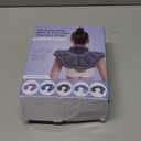 Microwavable Heated Neck Wrap Warmer and Shoulder Heating Pad Microwave, Weighted Microwave Heating Pad for Neck and Shoulders Hot and Cold Compress