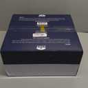 BTaT- White Tea Cups and Saucers Set of 12 (7 oz), Porcelain White Tea Cup Set of 12 with Golden Trim Design, Dishwasher Safe, Christmas Gifts