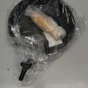 YUTANN Nonstick Frying Pan, 8 inch Enameled Cast Iron Pan Kitchen Healthy Egg Fry Pan Omelette with Detachable Handle, Lightweight Pre-seasoned Cast Iron Skillet, Dishwasher & Oven Safe (Blue-Beech Wood Handle)