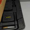 Folding Hand Truck 500lbs, Portable Heavy Duty Dolly Cart, 6 Wheels Collapsible Luggage Cart with 2 Elastic Ropes - Compact Trolley Cart for Easy Moving - Ideal Hand Cart for Travel and More (17, Black)