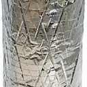 Frost King CF55 Foil Backed "No Itch" Natural Cotton Duct Wrap, 12-Inch x 1-Inch x 15-Feet