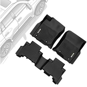 All Weather TPE Floor Mats & Liners for 2013-2024 Toyota 4Runner & 2014-2023 Lexus GX460