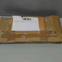 ELYKEN Garland Hanger for Front Door Frame, Adjustable Fits 31.5"- 43.3" Doors, Heavy-Duty Christmas Decoration Garland Holder for Wreaths, No Nails or Screws, No Door Damage, Bronze (Brown)