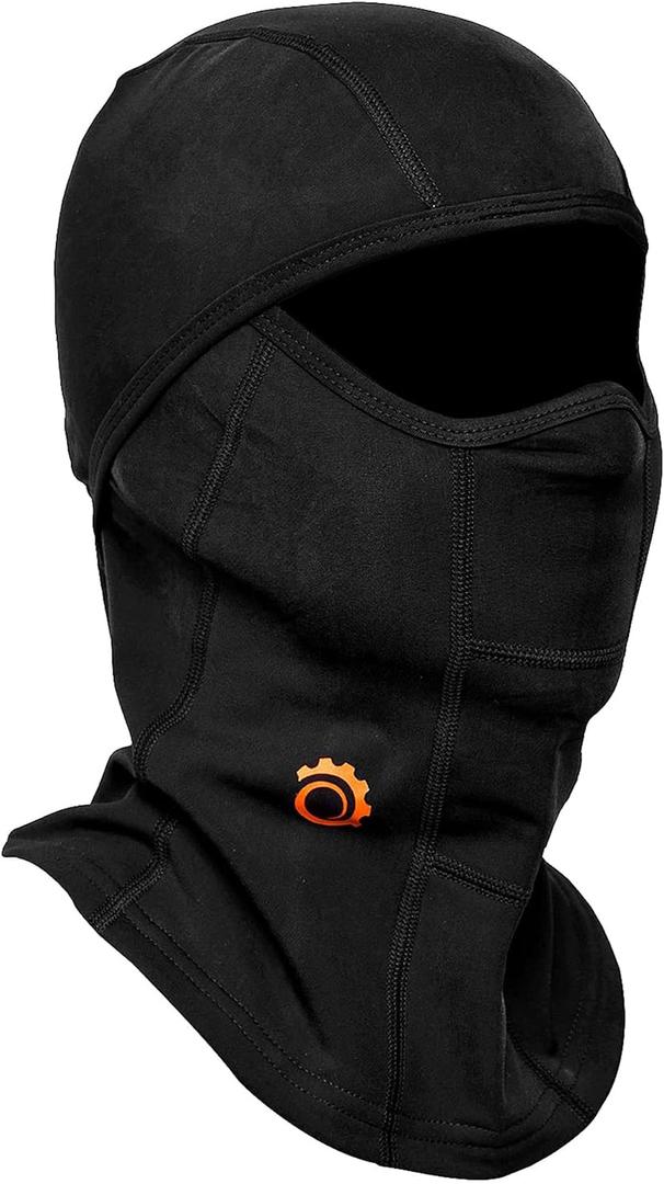 GearTOP Balaclava Ski Mask for Men & Women - Winter Face Mask Black