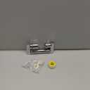 BAGNOLUX Brass 1080 Swivel Faucet Extender for Bathroom Sink, 2 Modes Rotating Faucet Extension Spout, Universal Splash Tap Faucet Aerator Attachment Adapter for Kitchen Sink, Polished Chrome-2