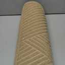 HIYARD Sturdy Front Door Mat, Absorbent Muddy Dirt Resist Welcome Door Mats Outdoor Indoor, Stain and Fade Resistant, Non-Slip Backing Entry Mat Low Profile Doormat for Entryway, 29×17, Beige