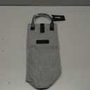 OPUX Wine Bag Single Bottle Carrier Tote Insulated Travel Wine Cooler Bag